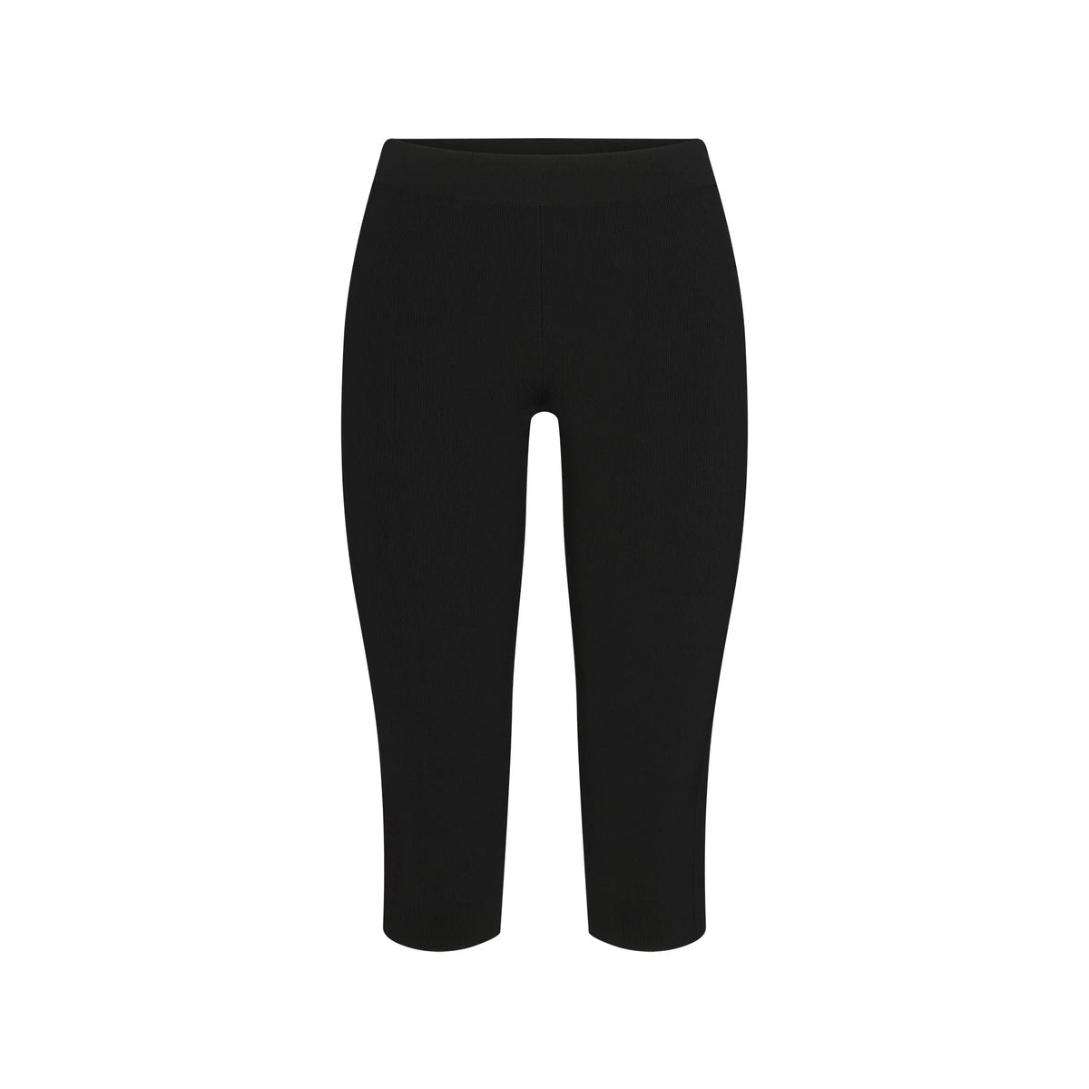 REFINED KNIT CAPRI | OBSIDIAN