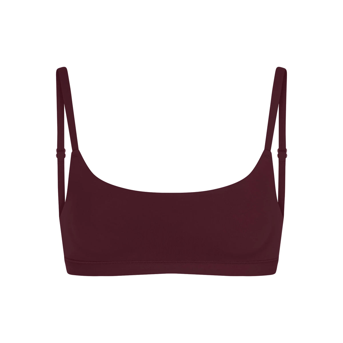 FITS EVERYBODY SCOOP BRALETTE | CURRANT