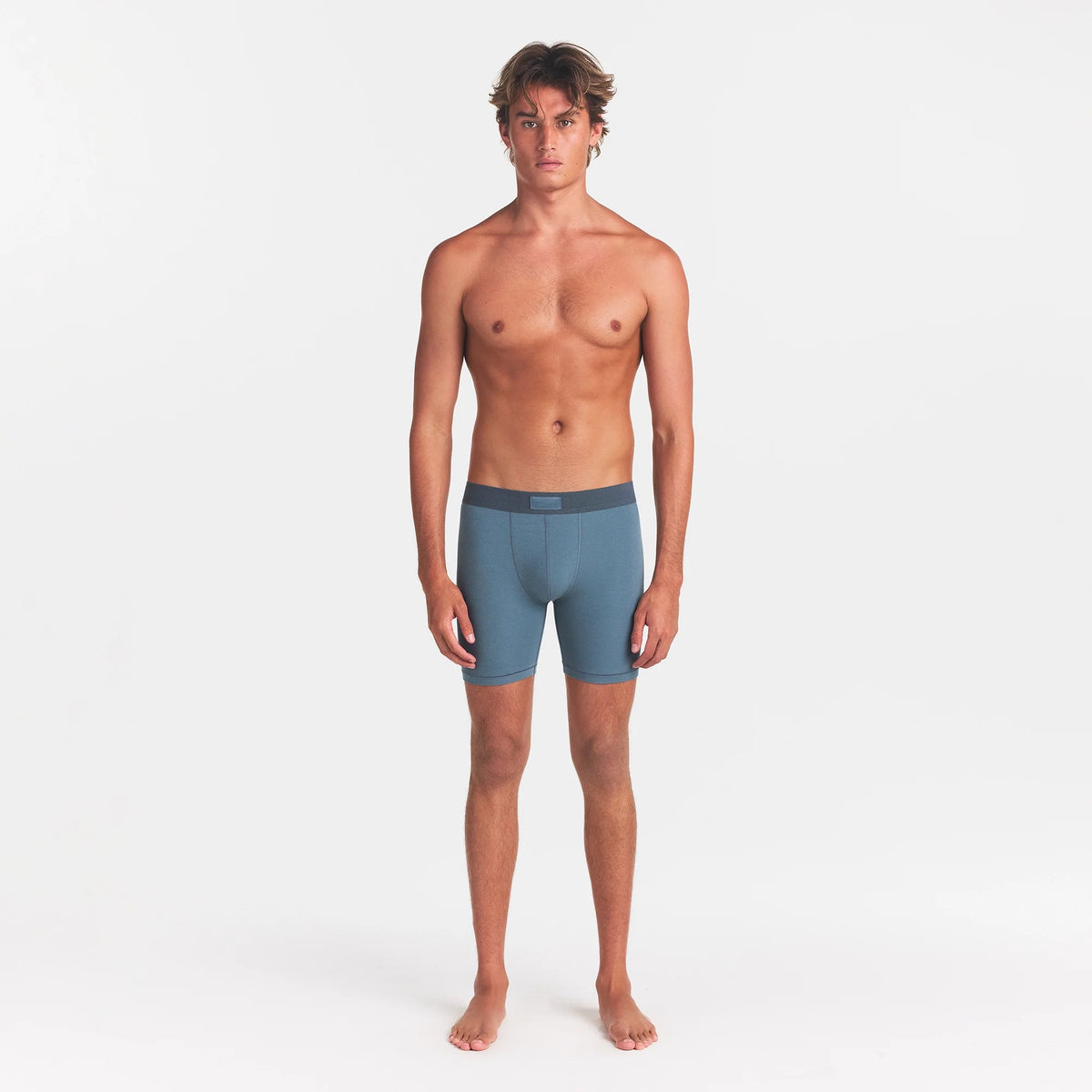 SKIMS COTTON MENS 5" BOXER BRIEF | KYANITE