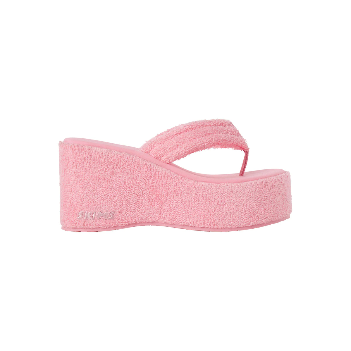 TERRY PLATFORM SANDAL | MELON