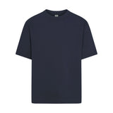 HEAVYWEIGHT COTTON MENS RELAXED T-SHIRT | BLUE BLACK