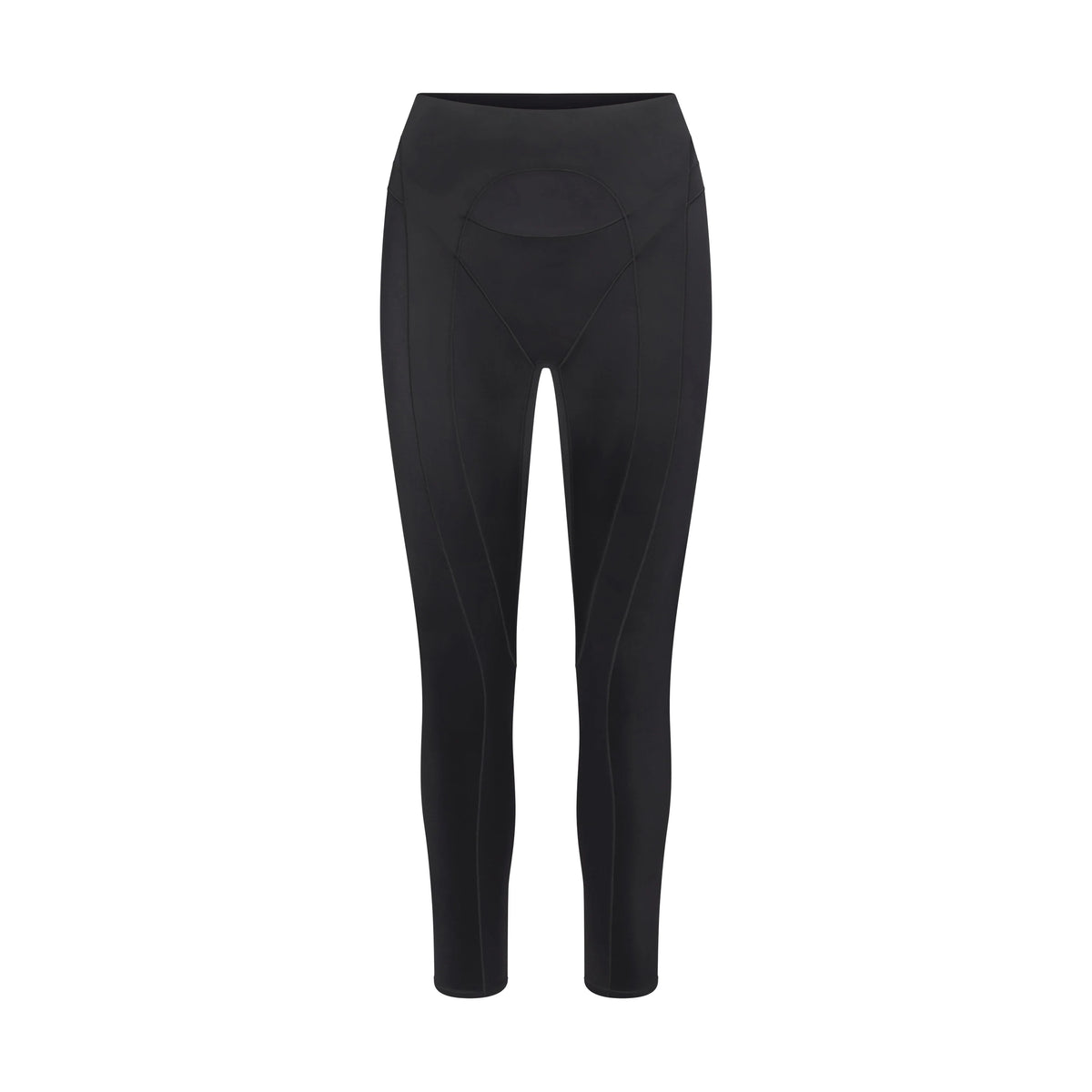NikeSKIMS SATIN SHINE PANELED 26” LEGGING | OBSIDIAN