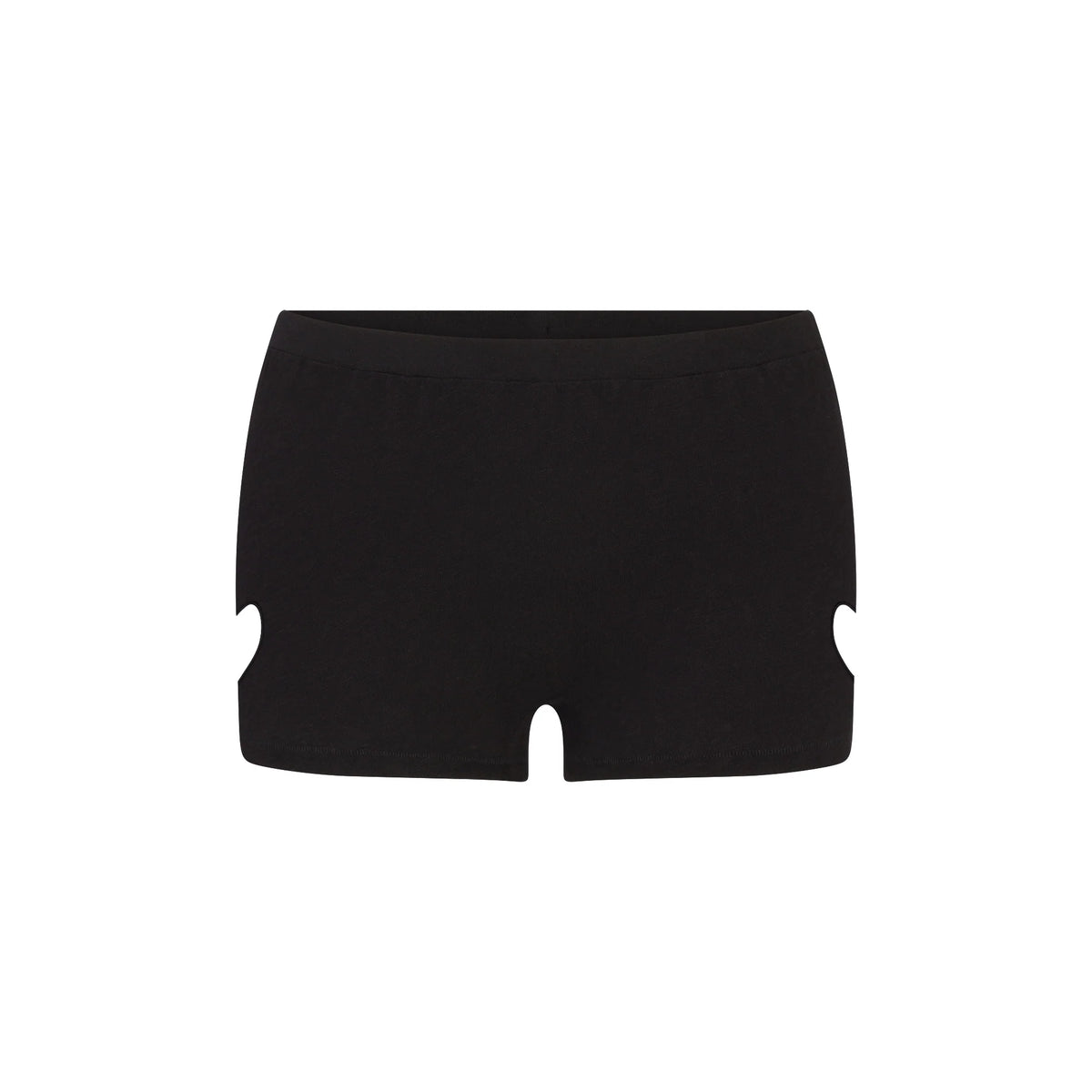 WORN IN JERSEY HEART MICRO SHORT | WASHED ONYX