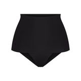 ICONIC SWIM CONVERTIBLE BIKINI BOTTOM | OBSIDIAN