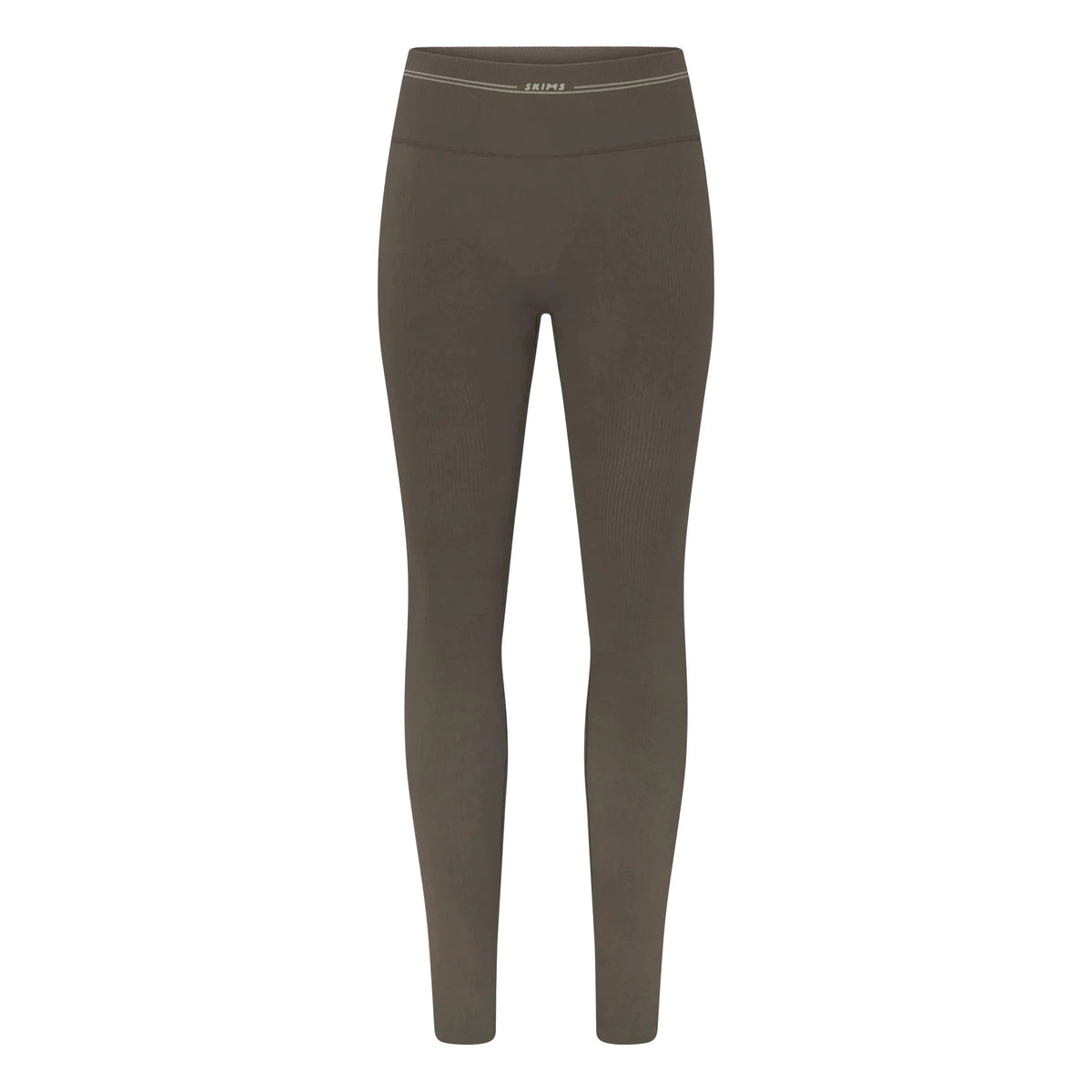 NikeSKIMS RIBBED SEAMLESS 26" LEGGING | DUSTY OAKMOSS