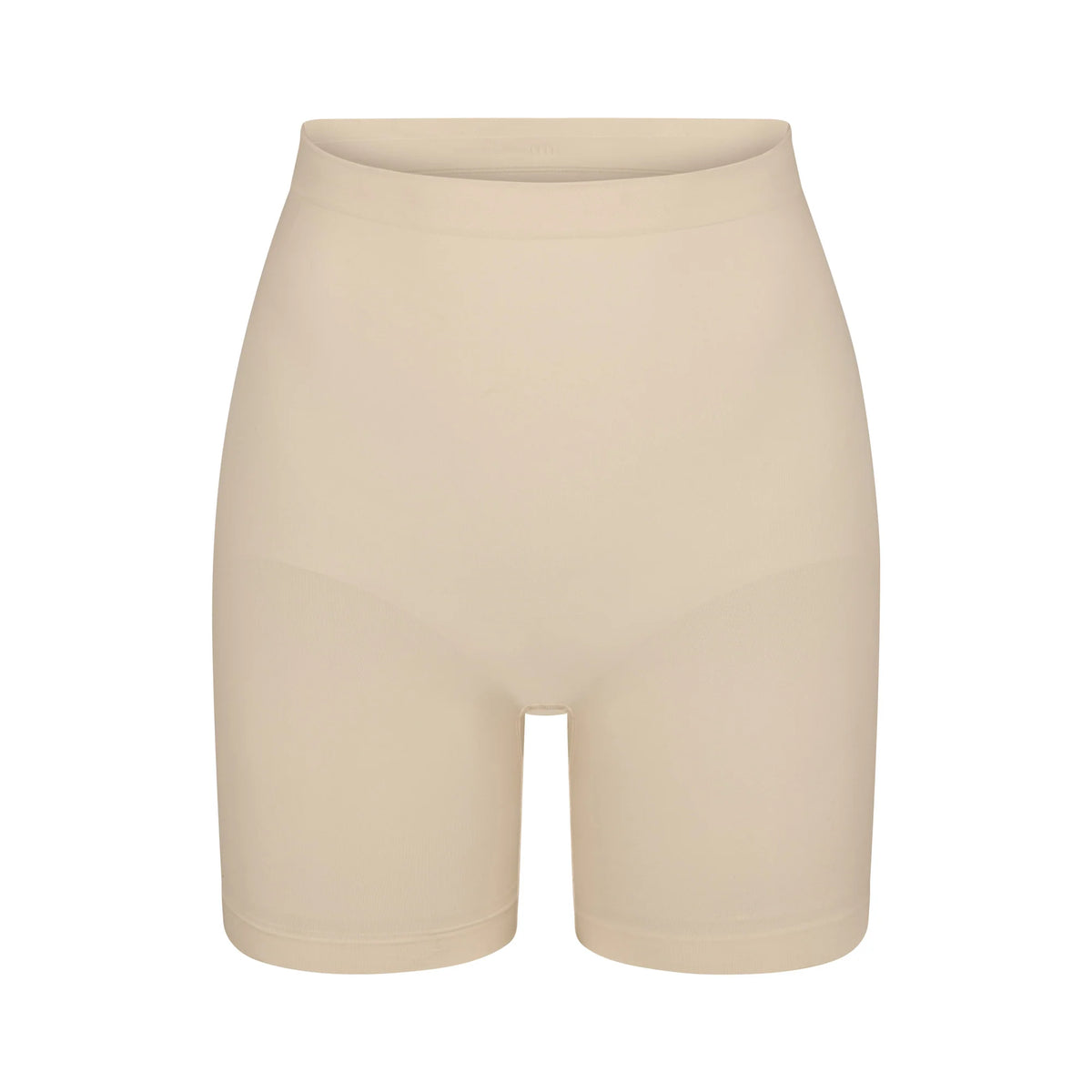 SEAMLESS SCULPT MID THIGH SHORT | SAND