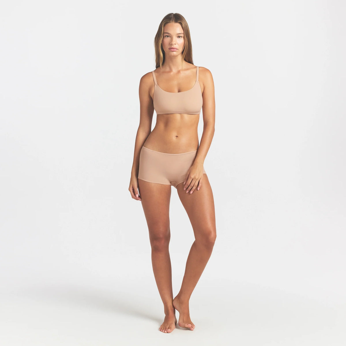 FITS EVERYBODY SCOOP BRALETTE | CLAY