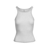 SHEER RIB TANK | LIGHT HEATHER GREY