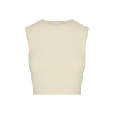 NikeSKIMS RIBBED SEAMLESS MUSCLE TANK | LEMON DROP