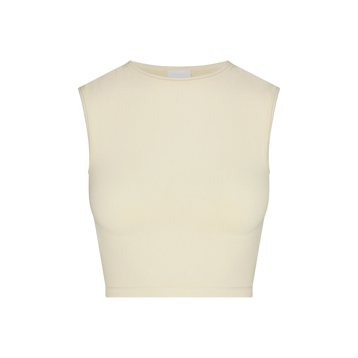 NikeSKIMS RIBBED SEAMLESS MUSCLE TANK | LEMON DROP