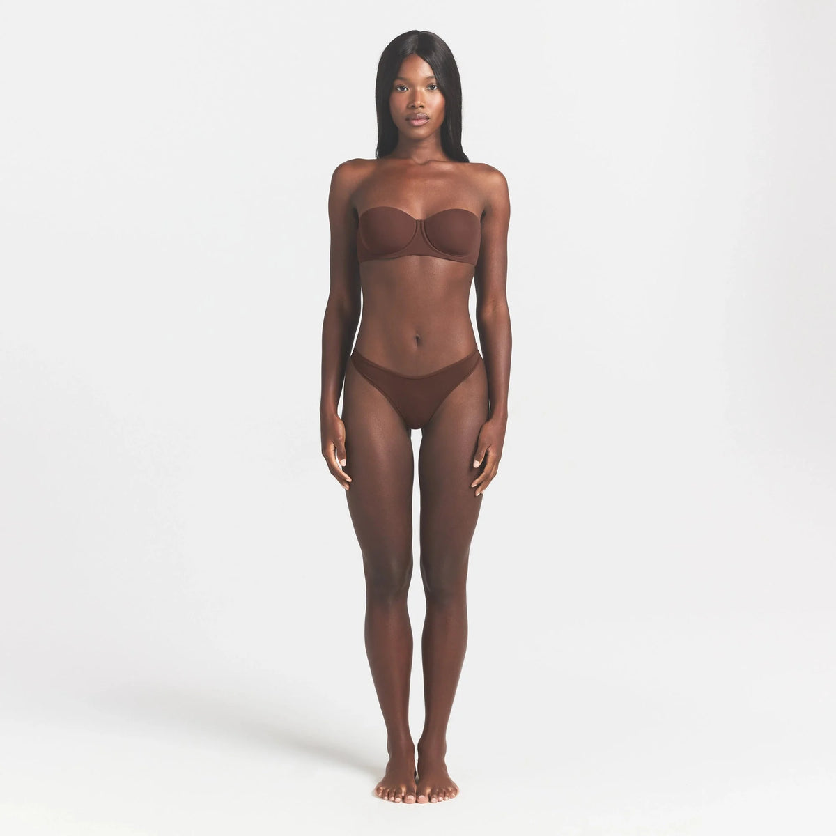 FITS EVERYBODY STRAPLESS BRA | COCOA
