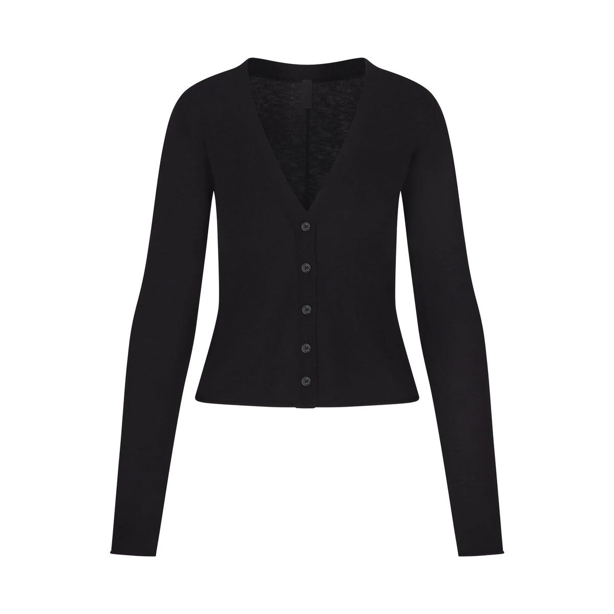 FEATHERWEIGHT CASHMERE CARDIGAN | ONYX