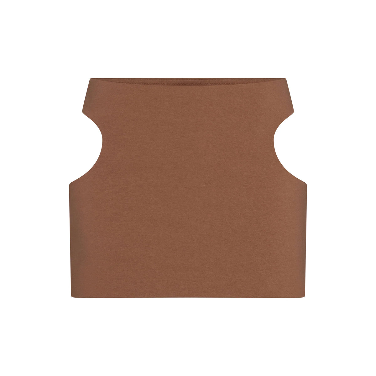COTTON JERSEY CUT OUT MINI SKIRT | JASPER