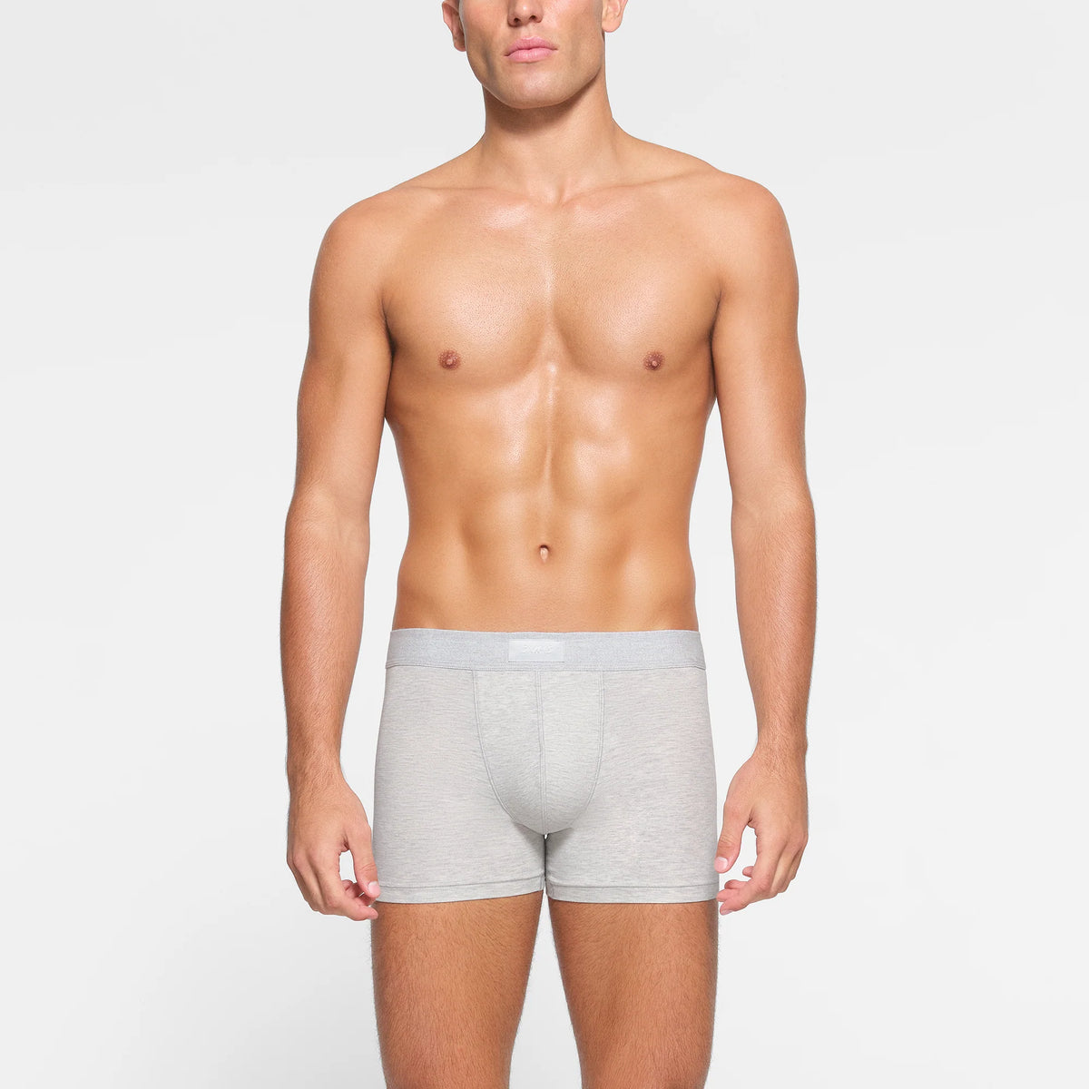 SKIMS COTTON MENS 3" BOXER BRIEF 3-PACK | HEATHER MULTI