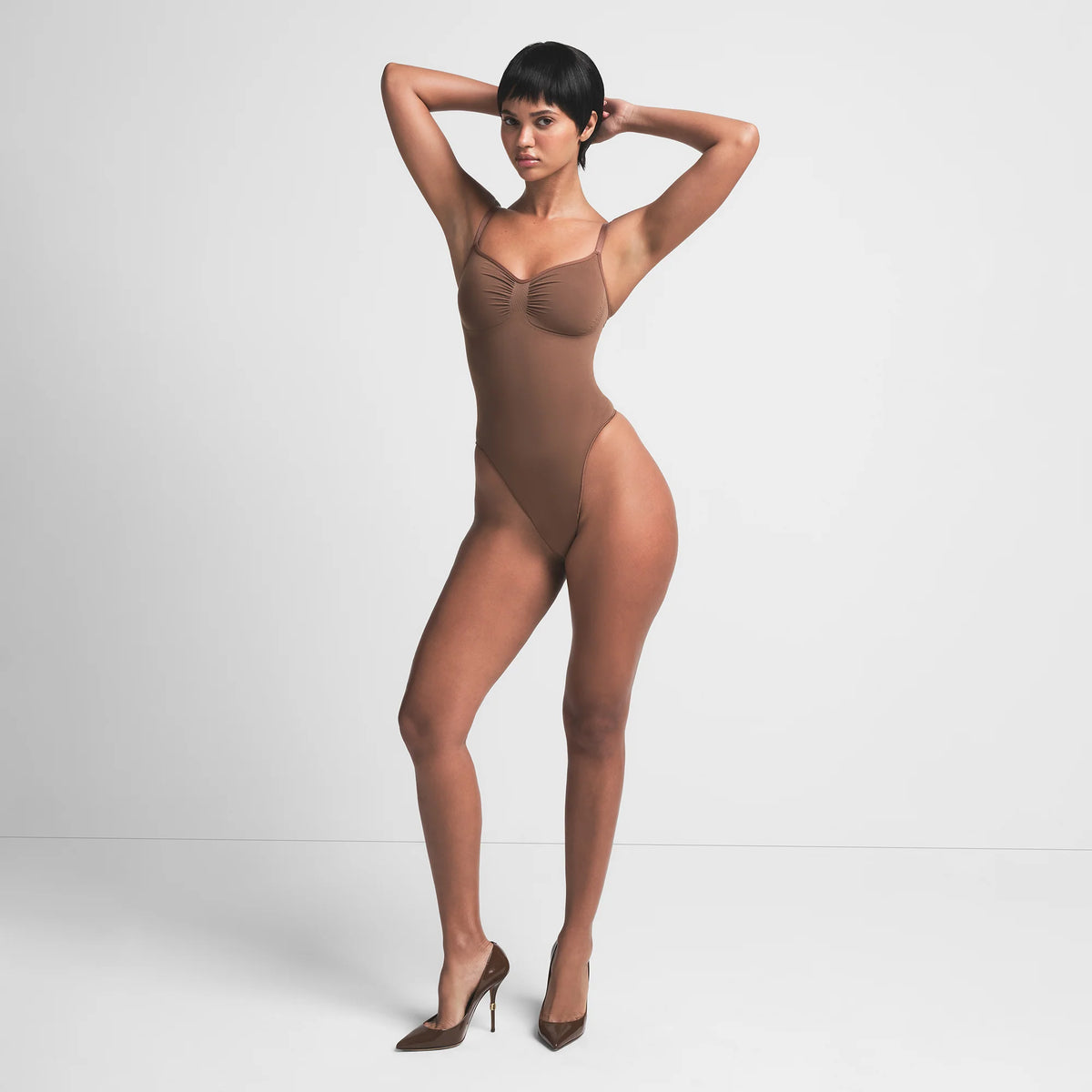 SEAMLESS SCULPT THONG BODYSUIT | JASPER