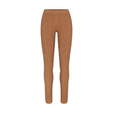 SWEATER KNITS CABLEKNIT LEGGING | DARK HONEY