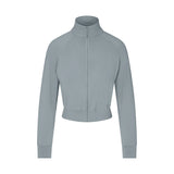 NikeSKIMS AIRY CROPPED TRACK JACKET | WASHED PACIFIC