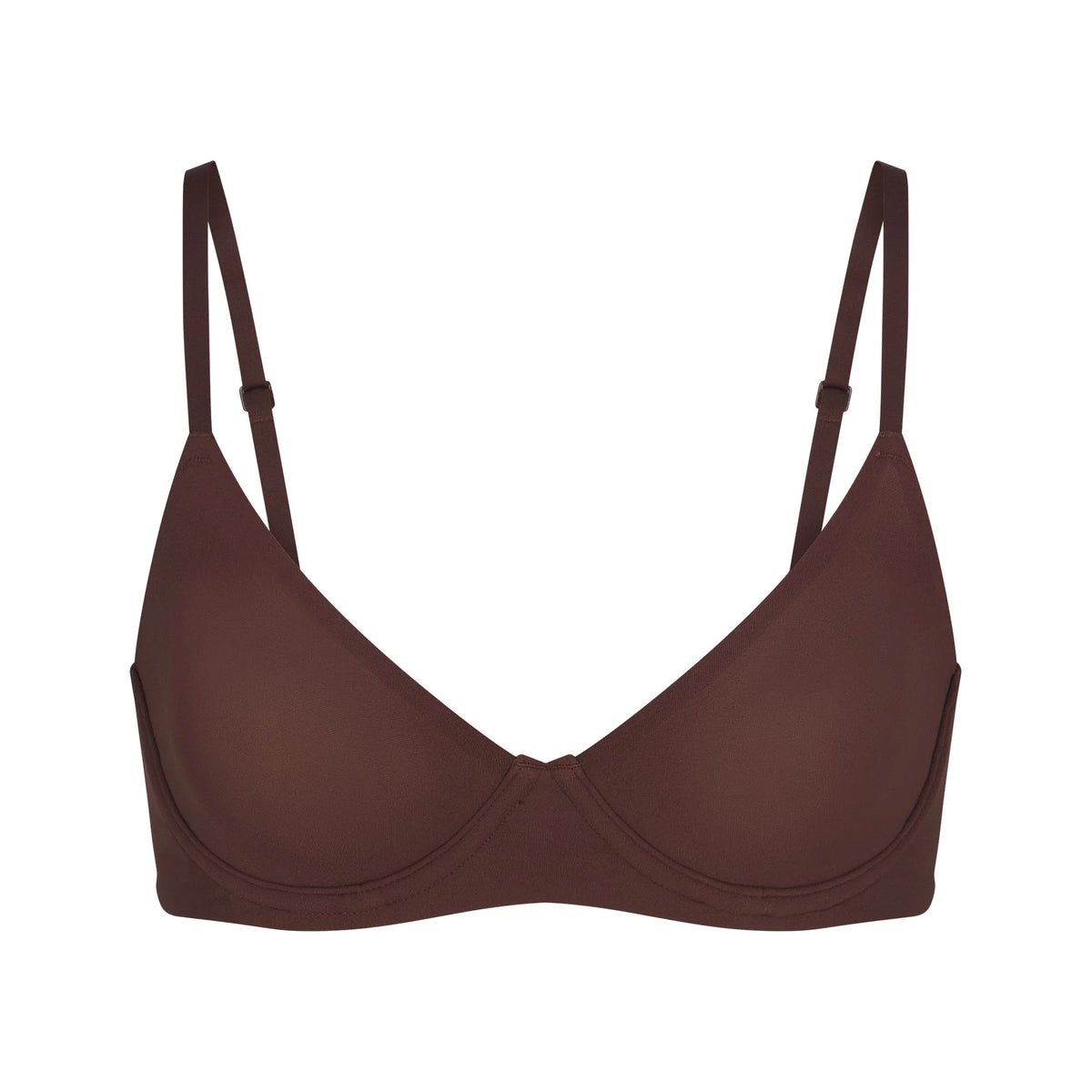 FITS EVERYBODY UNLINED DEMI BRA | COCOA