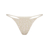 LIGHTWEIGHT COTTON STRING THONG | DELTA LEOPARD