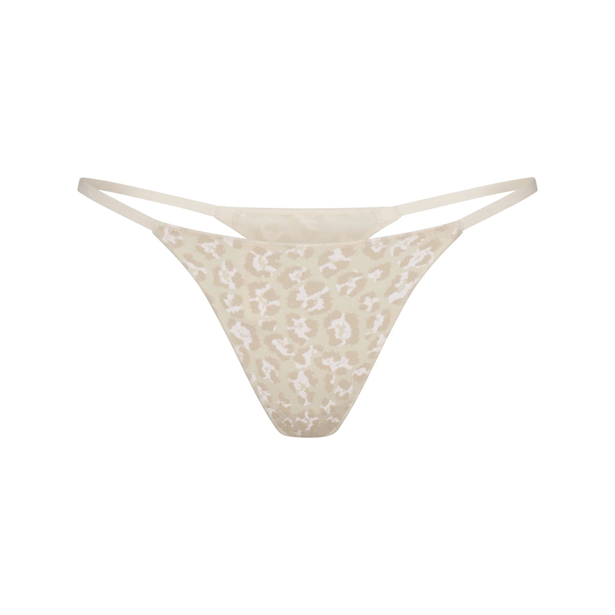 LIGHTWEIGHT COTTON STRING THONG | DELTA LEOPARD