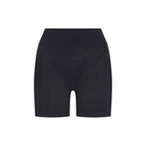 NikeSKIMS SATIN SHINE PANELED 5” BIKER SHORT | OBSIDIAN