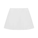 POPLIN APPAREL MINI SKIRT | SNOW