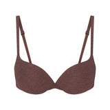 EVERYDAY COTTON ULTIMATE TEARDROP PUSH-UP BRA | COCOA HEATHER