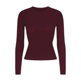 FITS EVERYBODY LONG SLEEVE T-SHIRT | CURRANT