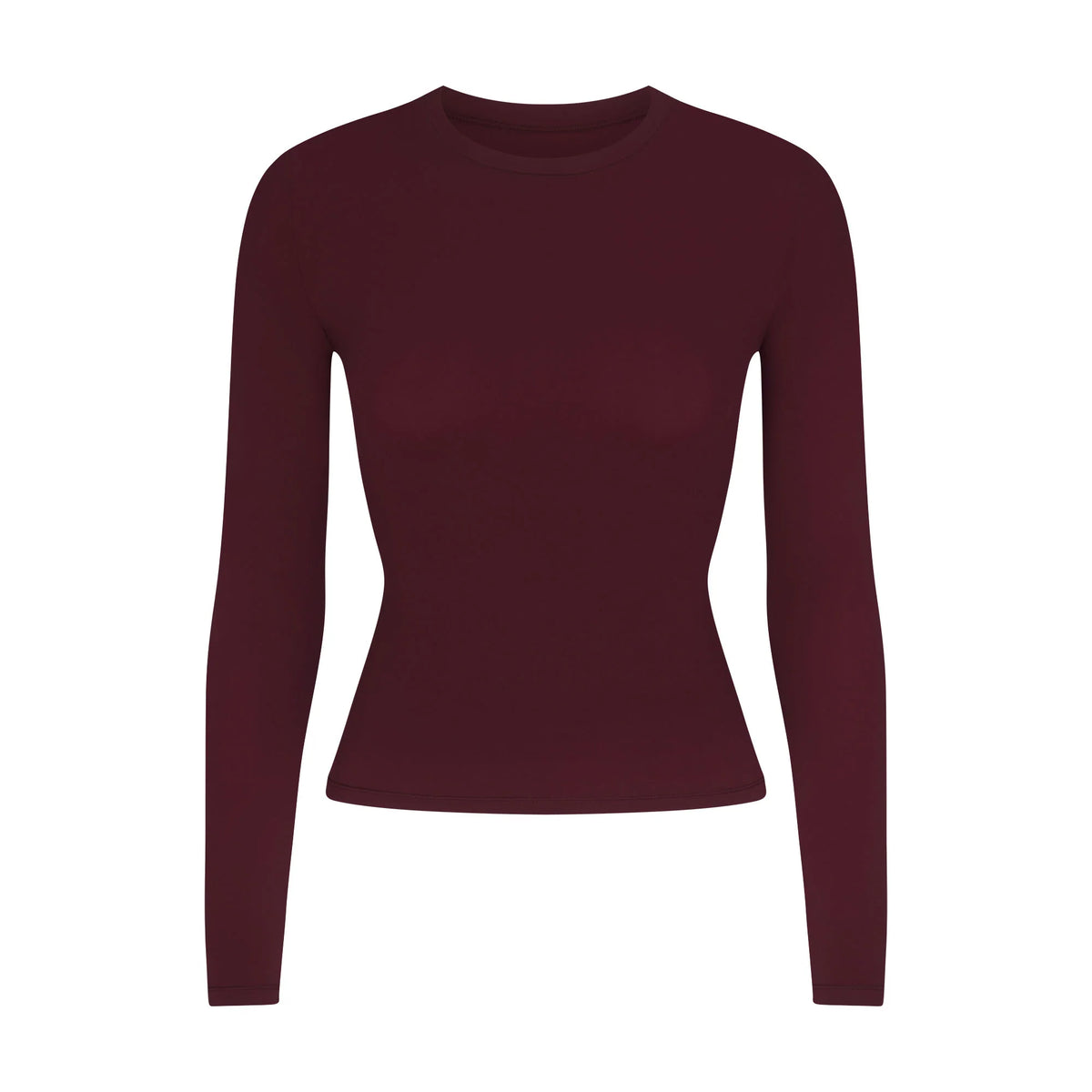 FITS EVERYBODY LONG SLEEVE T-SHIRT | CURRANT