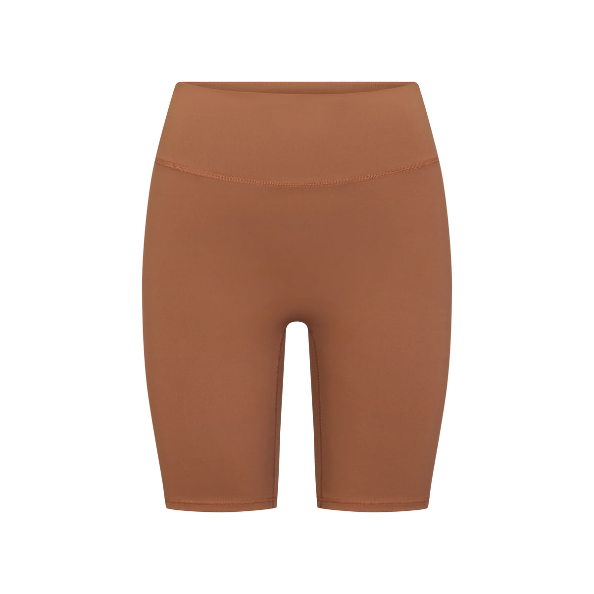 NikeSKIMS MATTE 7" BIKER SHORT | CAROB BROWN