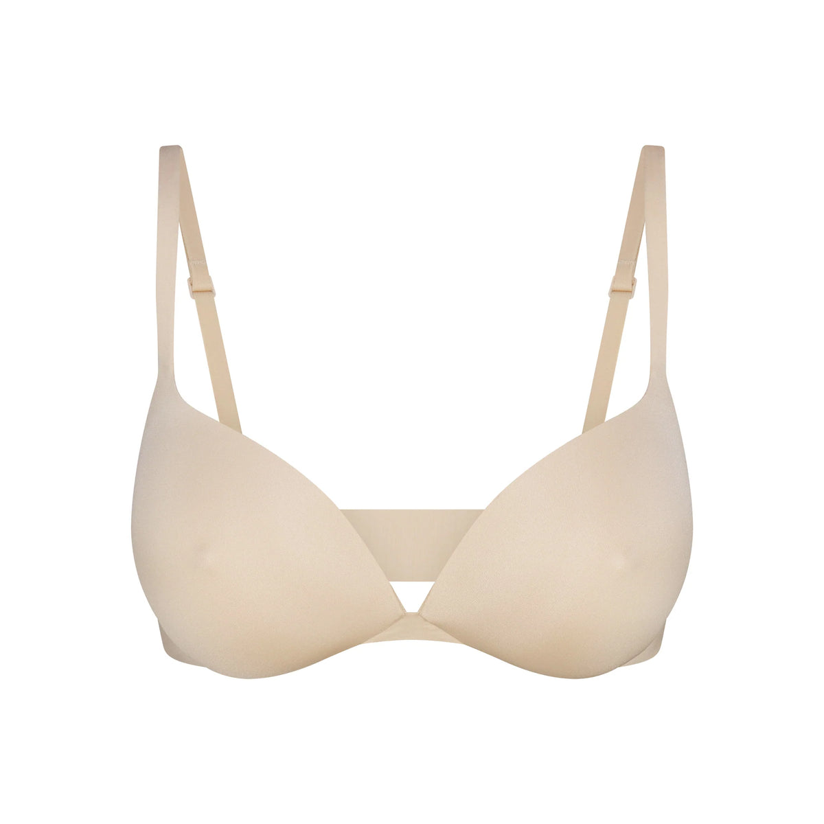 SKIMS ULTIMATE NIPPLE WIRELESS PUSH-UP BRA | SAND