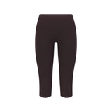 NikeSKIMS STUDIO STRETCH 17" CAPRI LEGGING | DARK ROAST