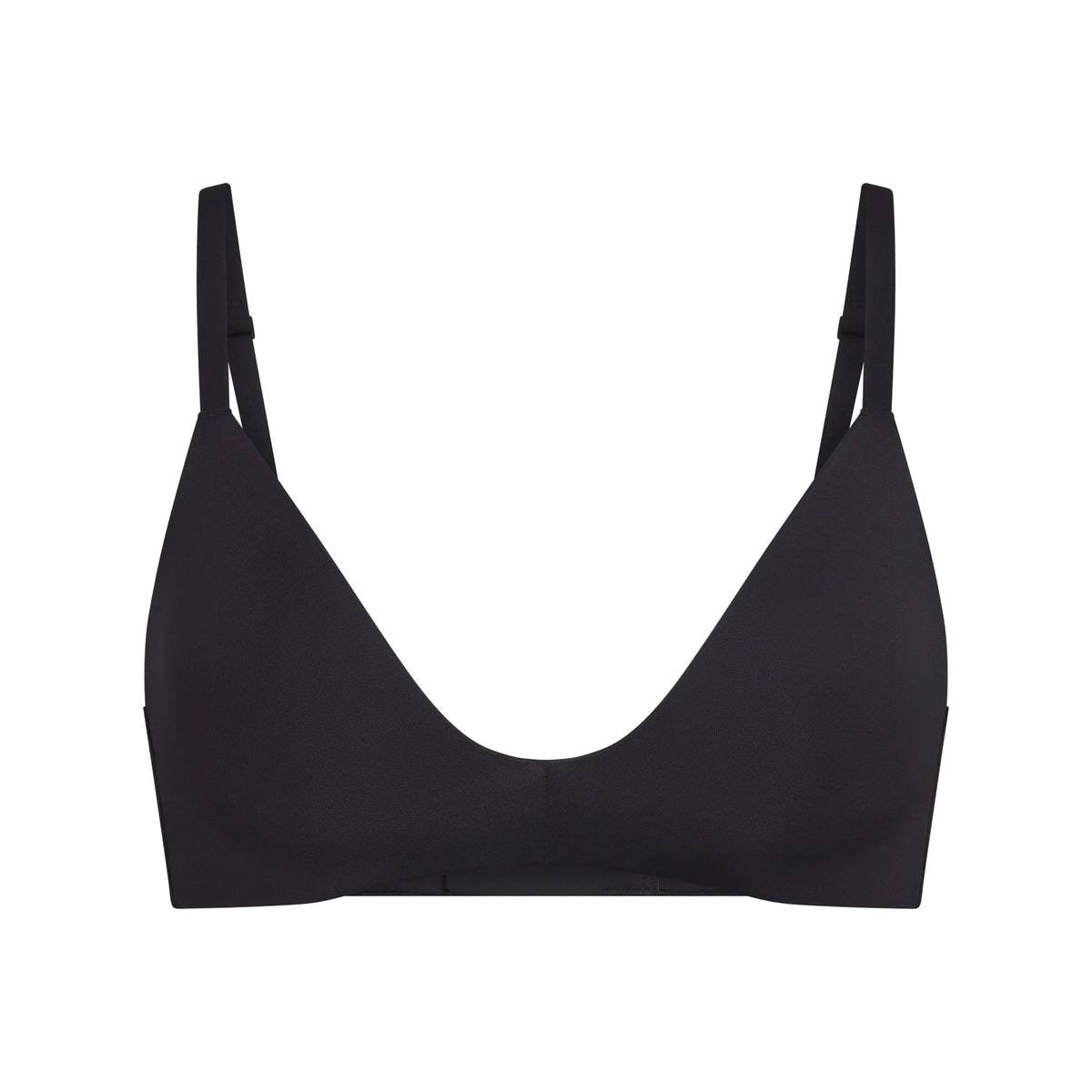 WIRELESS FORM T-SHIRT DEMI BRA | ONYX