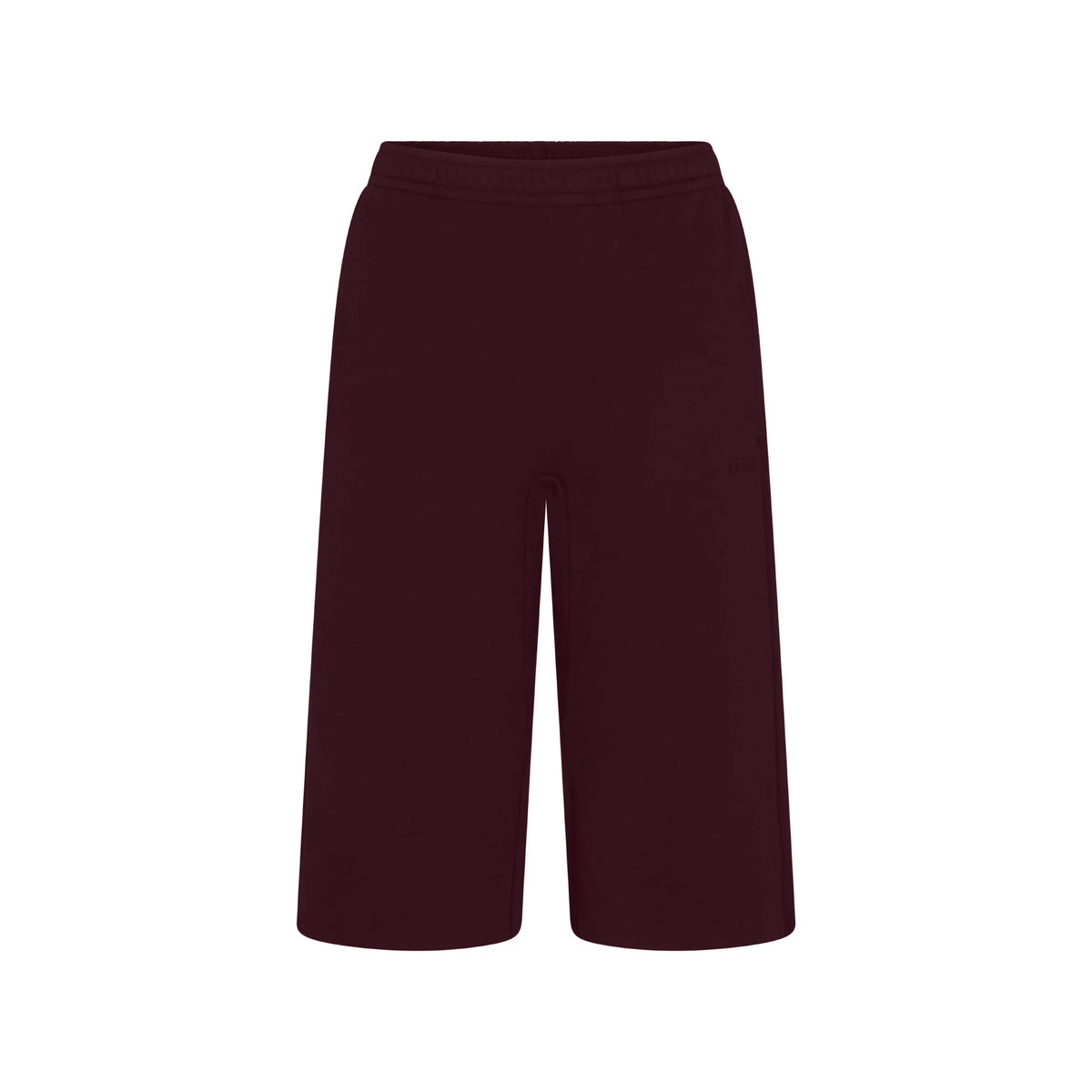 COTTON FLEECE LONG SHORT | CURRANT