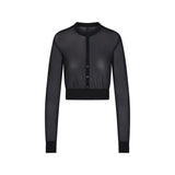 SLINKY KNIT CARDIGAN | OBSIDIAN