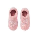 SKIMS ACCESSORIES SHERPA SLIPPER | PEONY SKIMS BOW