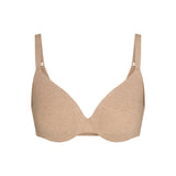 EVERYDAY COTTON FULL COVERAGE BRA | CLAY HEATHER
