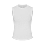 WORN IN JERSEY HIGH CREW TANK | SNOW
