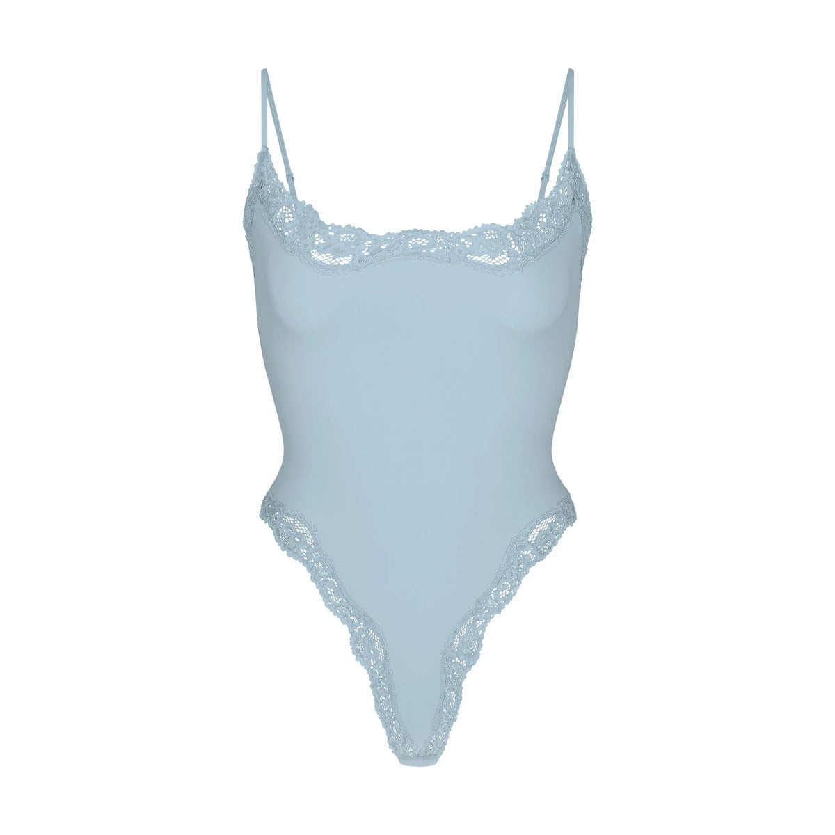 FITS EVERYBODY LACE CAMI BODYSUIT | DENIM