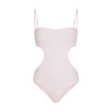 COTTON RIB CUT OUT BODYSUIT | CHERRY BLOSSOM