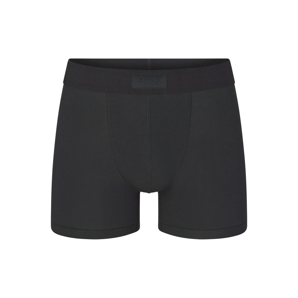 SKIMS COTTON MENS 3" BOXER BRIEF | ONYX