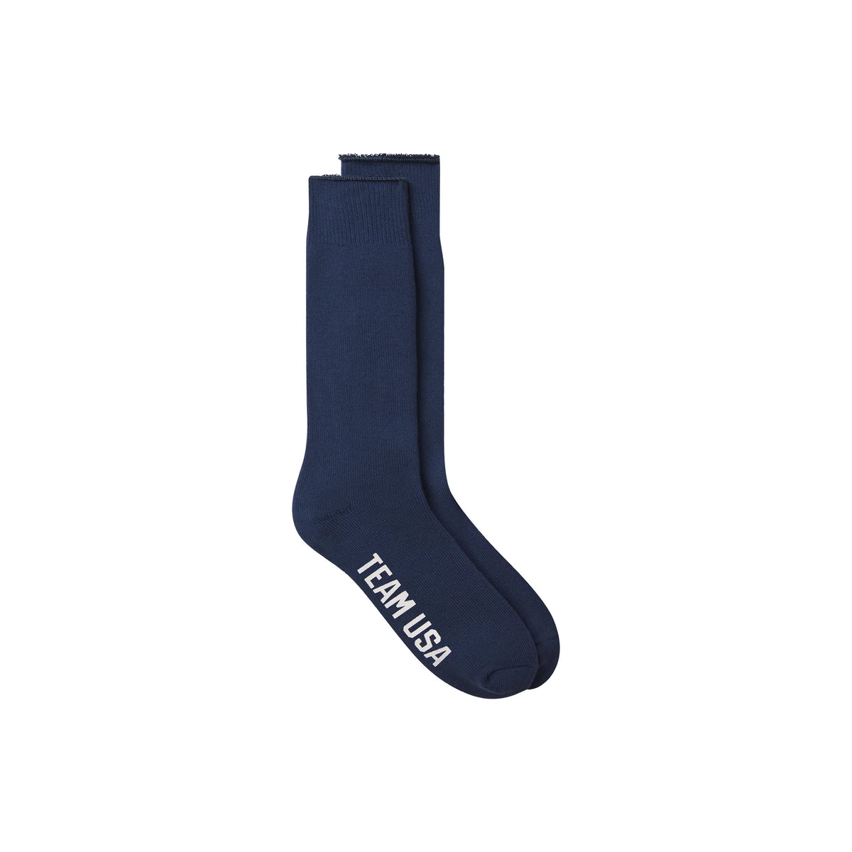 SKIMS FOR TEAM USA MENS OLYMPIC LOUNGE SOCK | NAVY