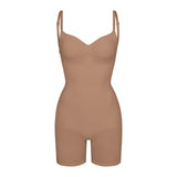 SEAMLESS SCULPT LOW BACK MID THIGH BODYSUIT | SIENNA