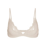 FITS EVERYBODY LACE TRIANGLE BRALETTE | STONE