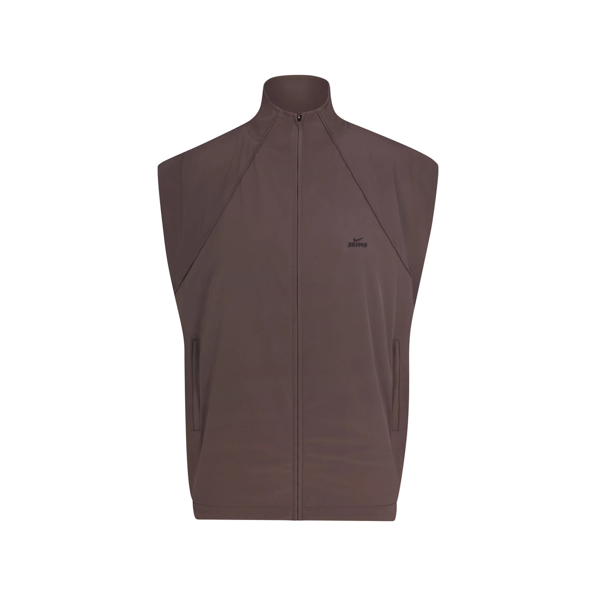 NikeSKIMS STRETCH NYLON OVERSIZED VEST | RESIN