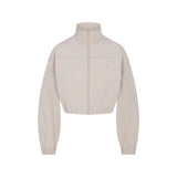 NikeSKIMS WOVEN NYLON CROP JACKET | STONE