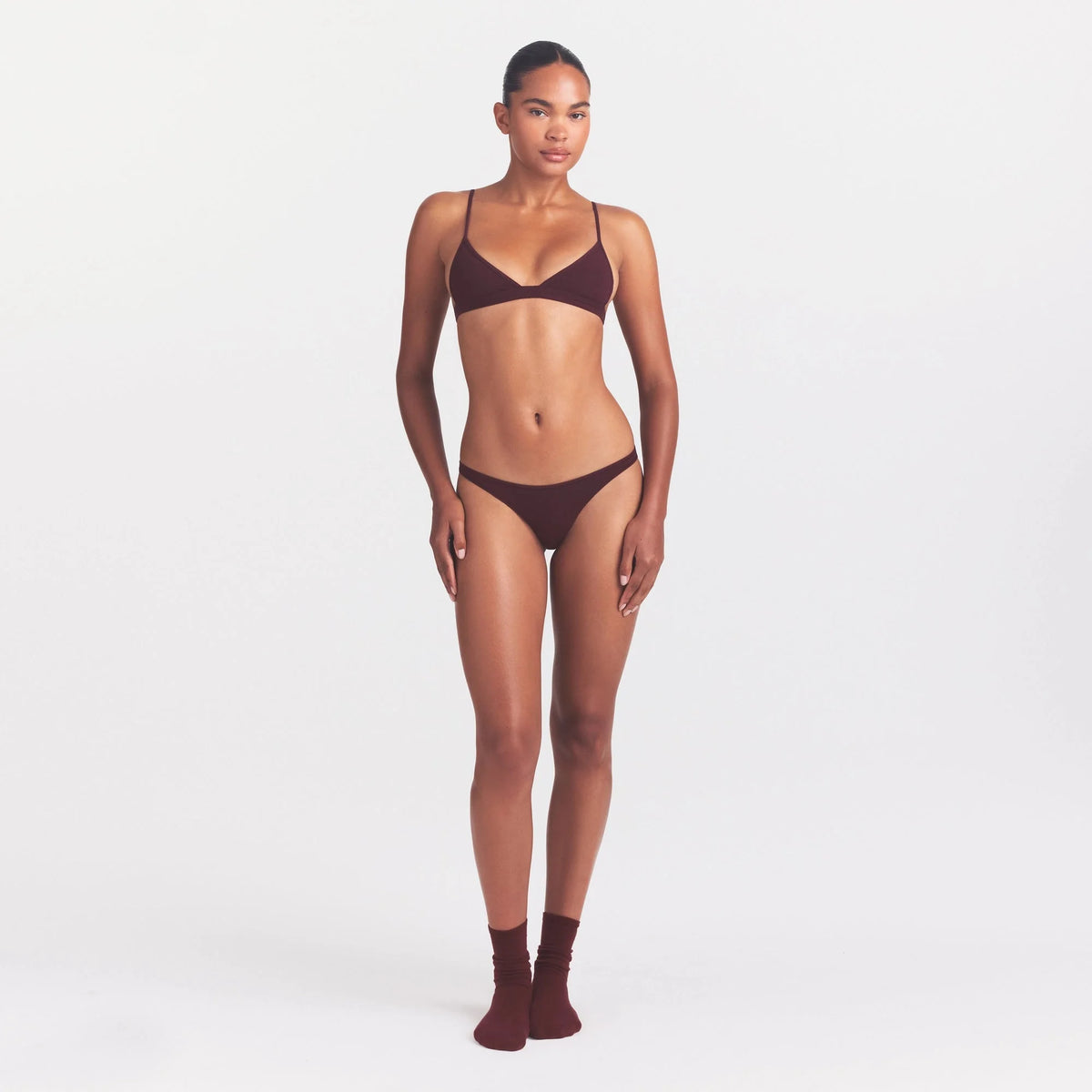 EVERYDAY COTTON BIKINI | CURRANT
