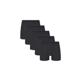 SKIMS COTTON MENS 3" BOXER BRIEF 5-PACK | ONYX