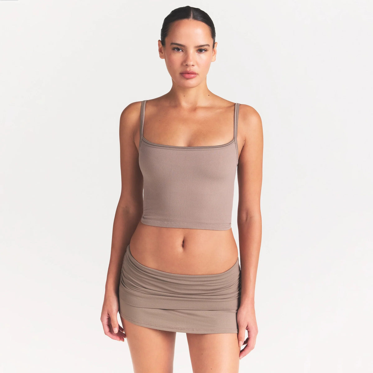 NikeSKIMS RIBBED SEAMLESS CAMI | DRIFTWOOD