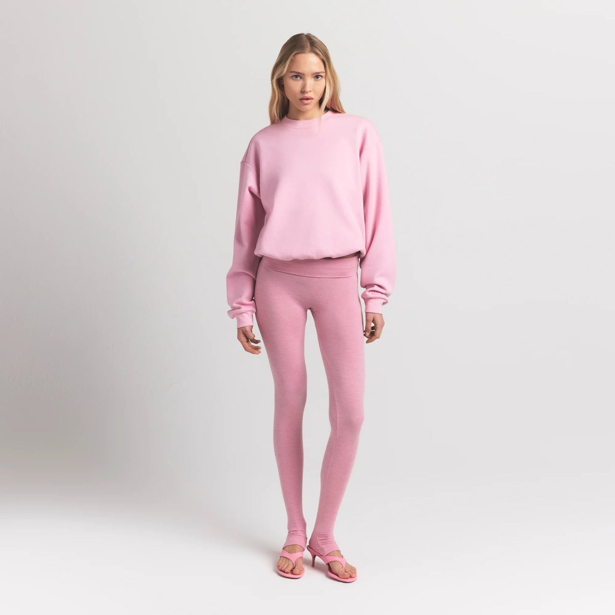 COTTON FLEECE CREWNECK | HALITE